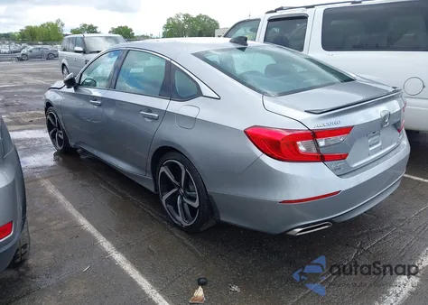 2021 Honda Accord Sport Special Edition из США, поврежденный, VIN 1HGCV1F43MA038130